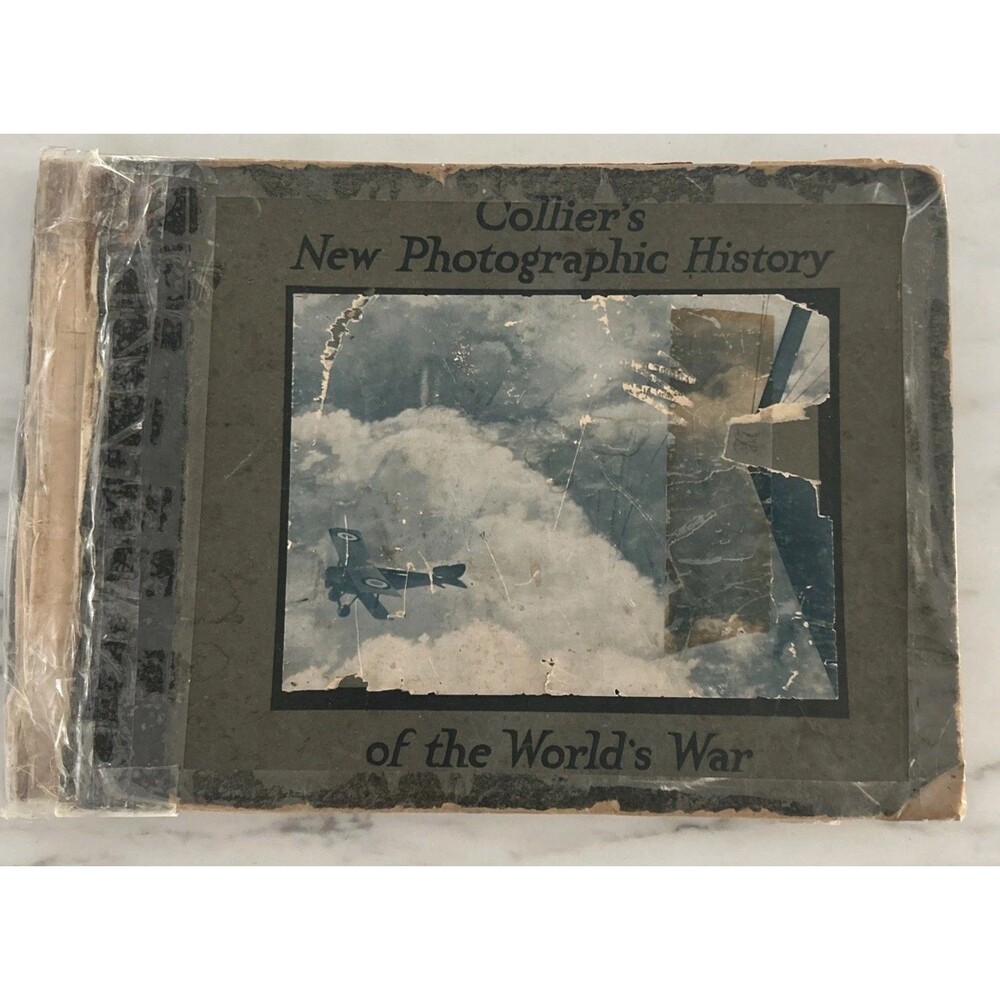 Colliers New Photographic History of the World's War WWI c 1918 Antique Photo